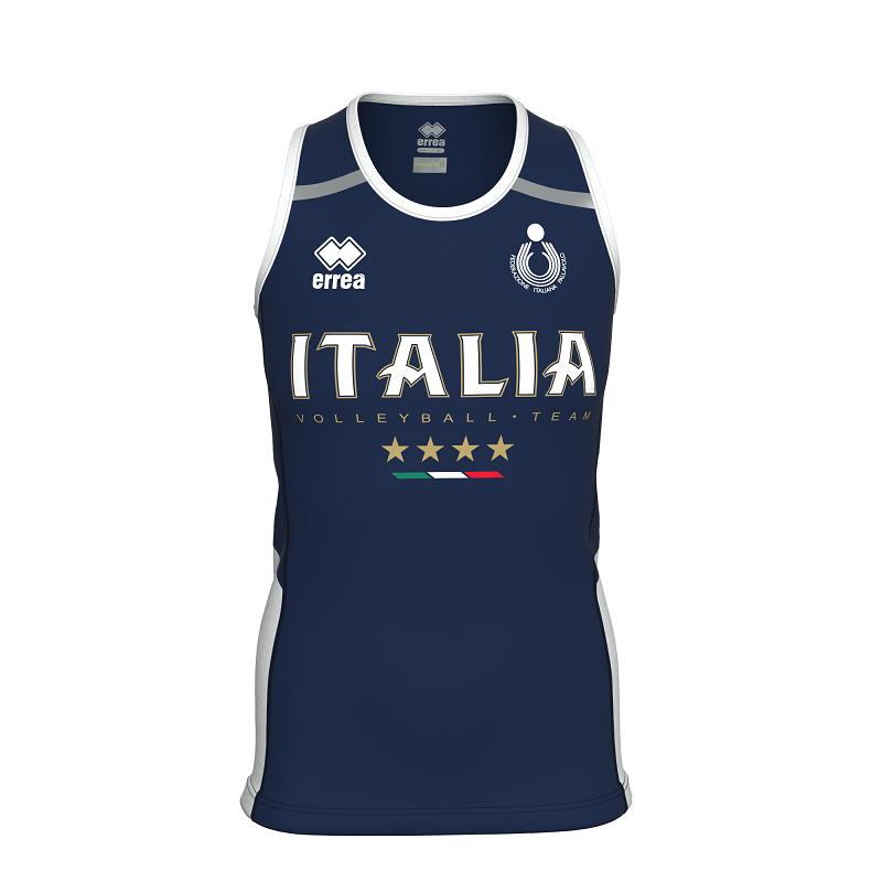 ERREA NAZIONALE CANOTTA ITALIA DONNA NAVY